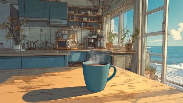 Музыка для работы и концентрации | Утро у моря | Focus Music