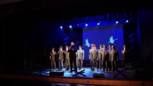 Репетиция театрализованного концерта.