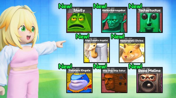 Объедини ингредиенты и получи НОВЫХ Брейнротов в Craft a Brainrot Roblox | БлокиТоки