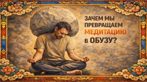 Зачем мы превращаем духовную практику в обузу?