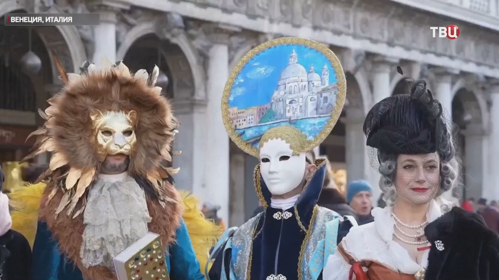 Карнавал в Венеции посвятили зимней Олимпиаде смотреть онлайн
