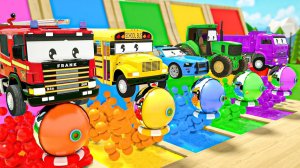 Мультяшки про машинки для детей - Забавные машинки для детей - Веселые песенки для малышей