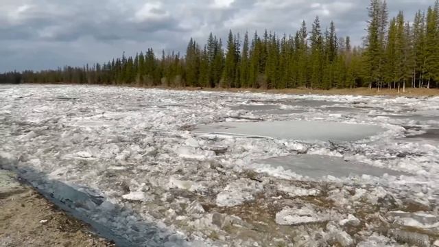 Самое самое начало ледохода