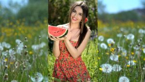 Диана Анкудинова и лето.