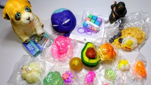 АСМР СКВИШИ 🫶🏻 режу СКВИШИ 🫶🏻 Таба лапки сквиши 🐾 приятные звуки АСМР сквишей и антистрессов 🥰