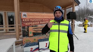 Народная Лыжня в Клину. #викторлыжник #лыжнаямедиалига #коньковыйход #лыжныйспорт #лыжныегонки