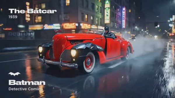 SDR Batman Vehicle Evolution 1939-2027 4K