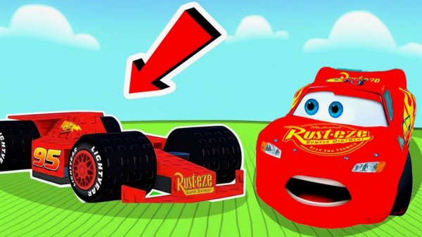 МУЛЬТИКИ ПРО МАШИНКИ 🚗 МОЛНИИ МАКВИН ПОСТАВИЛИ НОВЫЙ ДВИГАТЕЛЬ. ПОСМОТРИМ НА ЧТО ТЕПЕРЬ ОН СПОСОБЕН