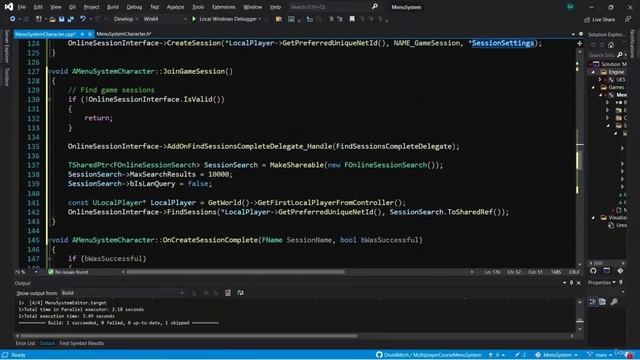 09 Setup for Joining Game Sessions смотреть онлайн