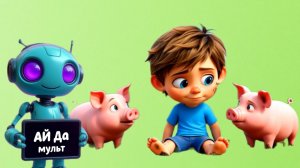 АЙ да мульт - Свинки. Весёлый мультфильм песенка про свинок