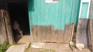 Просела задняя часть ( пристрой - кухня ) дома!