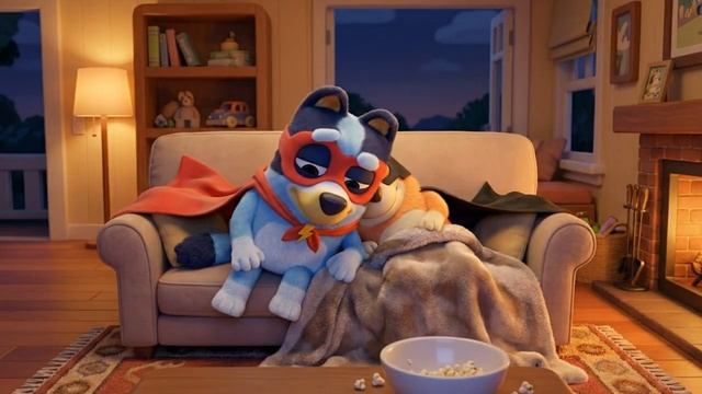 Блуи и Бинго и паук мультик для детей про собак детский добрый развивающий