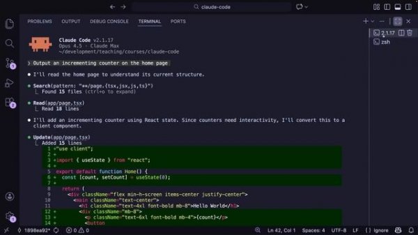 Claude Code-11. Отмена действий и важность систем контроля версий