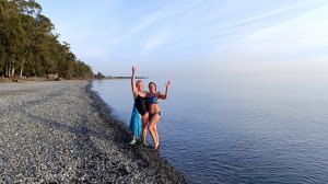 52) На зиму в Абхазию-4. День бесконечных купаний