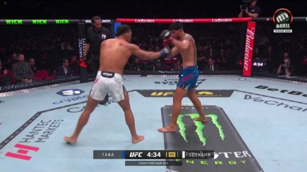 Джуниор Тафа против Билли Элеканы (видео). UFC 325