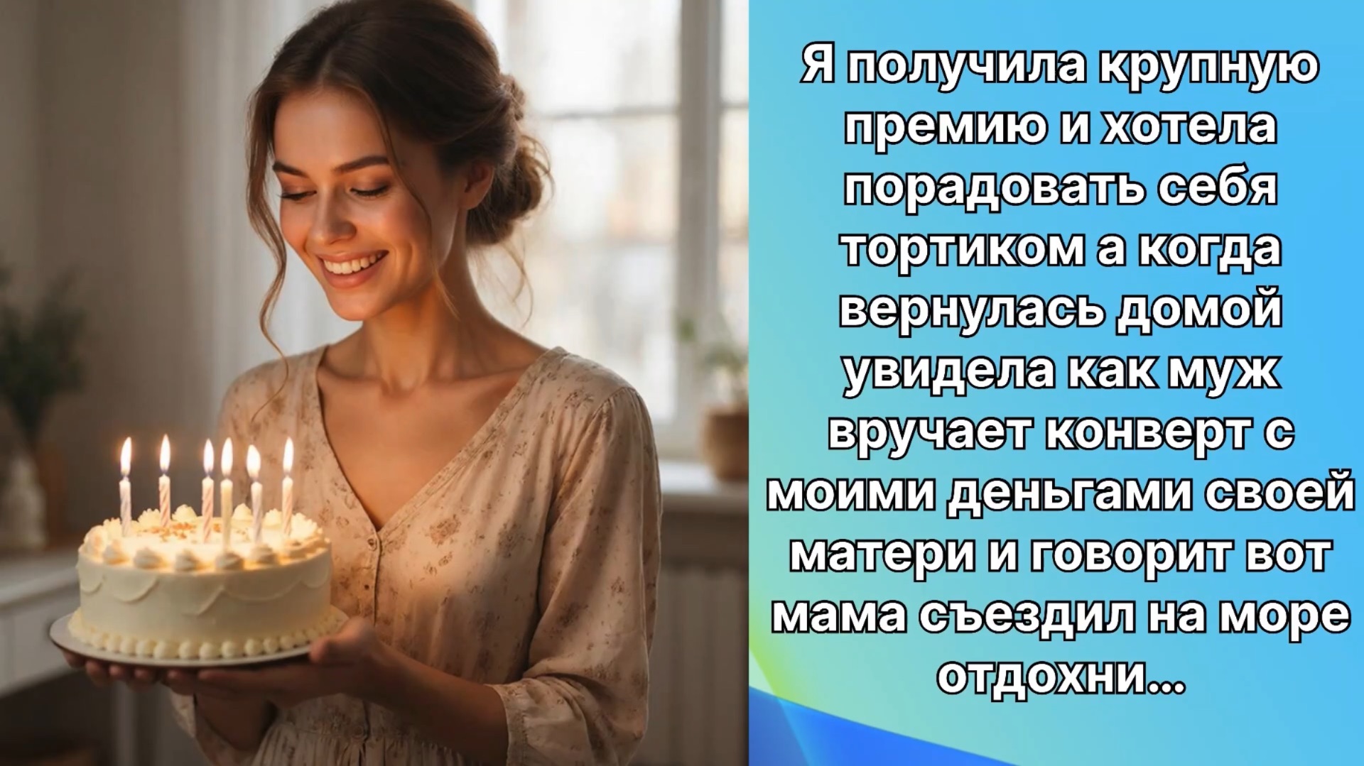 Истории из жизни|я получила крупную премию и хотела… |Аудиокниги слушать онлайн|Жизненные истории смотреть онлайн