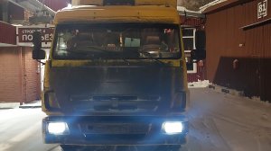 Ремонт, ТО , Зима-Холода, Сломал шлагбаум))) Камаз 4308