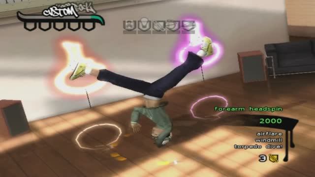 B-GIRL Custom Headspin Variation from BBOYTHEGAME