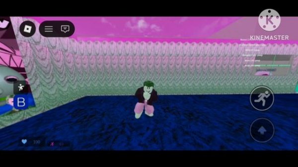 alych in Roblox dancing Gangnam style с эффектоми screensaver with effects