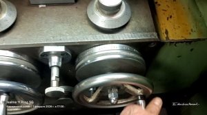 Шлифовка выхлопного коллектора Пежо Боксёр на плоскошлифовальном станке 3г71м