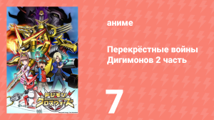 Перекрёстные войны Дигимонов 2 часть 7 серия (аниме-сериал, 2011)