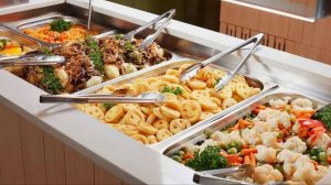 Честный отзыв о шведском столе в пансионате «Манас» в Гагре, Абхазия.