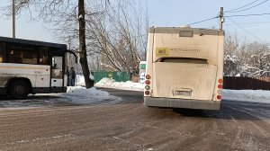 ЛиАЗ 5250 Вояж на новом 105 маршруте(бывший 1055 маршрут)в г.Голицыно.