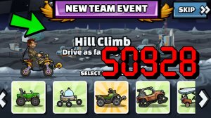 ❗🔔 50928 NEW Team Event (Sky Fly Racing) - Hill Climb Racing 2