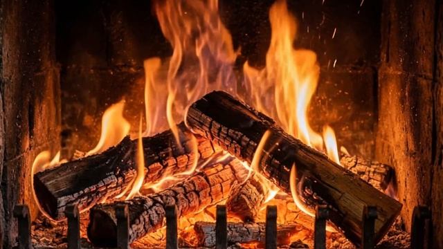 Огонь как путь к себе: медитативный камин для внутреннего баланса | 1 час спокойствия и гармонии