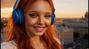 Питер в твоих волосах - Евгения Онегина (клип на песню, созданный с помощью нейросети)