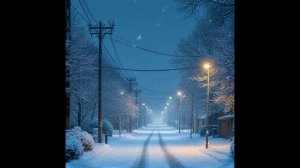 Красиво белые снежинки.  Второй вариант.