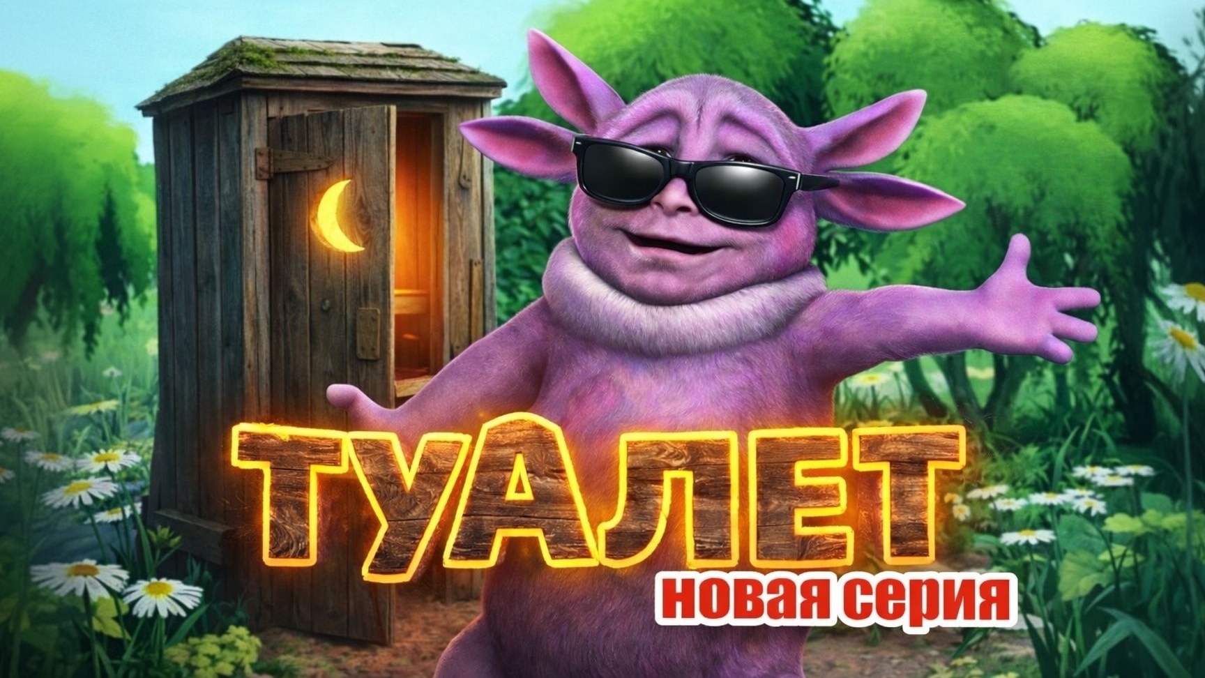 Лунтик. Пародия на Туалет. НОВАЯ ВЕРСИЯ!💥 смотреть онлайн
