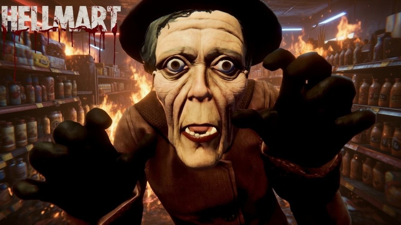 АДСКИЕ ПОСЕТИТЕЛИ В АДСКОМ СУПЕРМАРКЕТЕ!ХОРРОР ИГРА HELLMART ПРОХОЖДЕНИЕ! смотреть онлайн