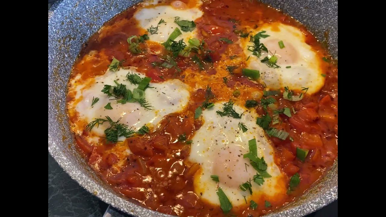 ШАКШУКА #шакшука #завтрак #яйцаназавтрак