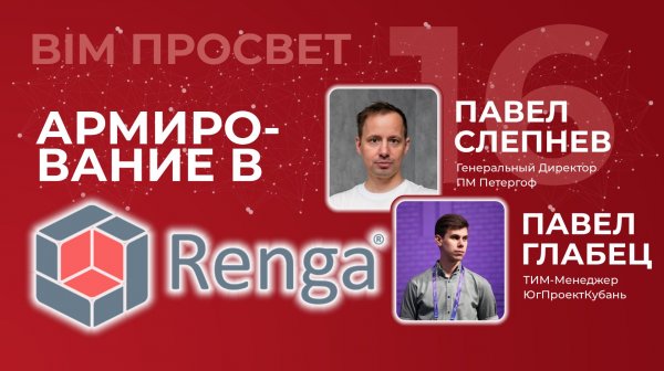 Армирование КЖ в Renga: 2D, 3D, SDL и автоматические спецификации | BIM Просвет 16