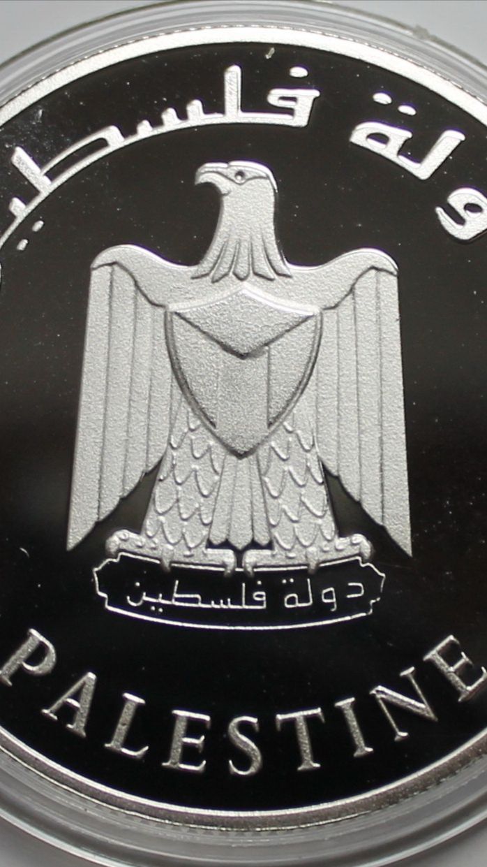 Британия, Палестина. монетообразные жетоны. качество пруф, зеркальное поле