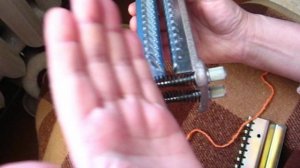 11. Вязание на ручной вязальной машинке "Ивушка". Настройка машинки