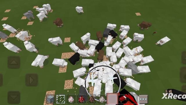 Тестим странные пушки мобов В Minecraft