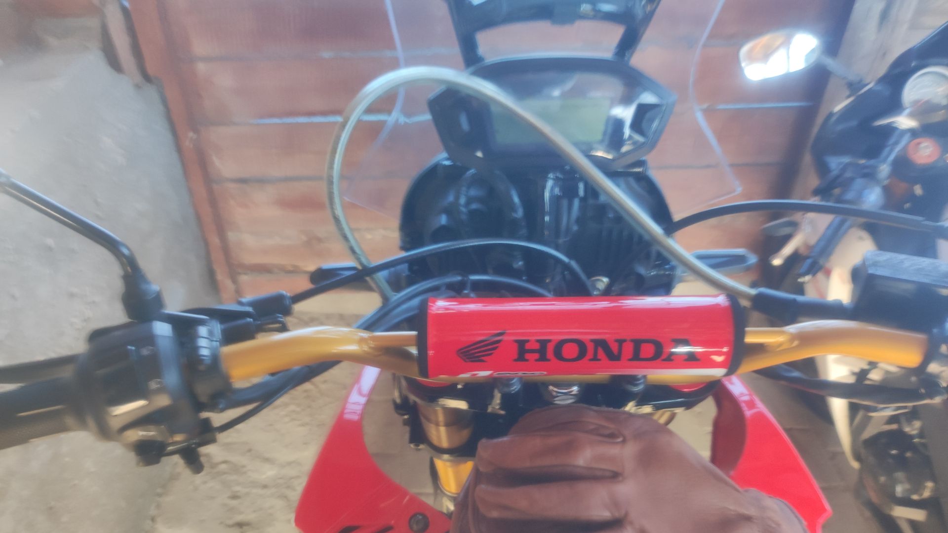 Осенняя соло мото покатушка