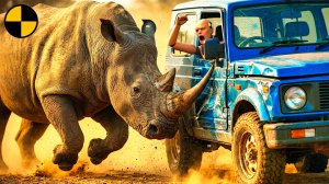 ДИКИЕ звери на ДОРОГЕ | BeamNG Drive — Эпичные сюжеты в игре