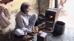 Кухонный топорик. Процесс изготовления. Пакистан