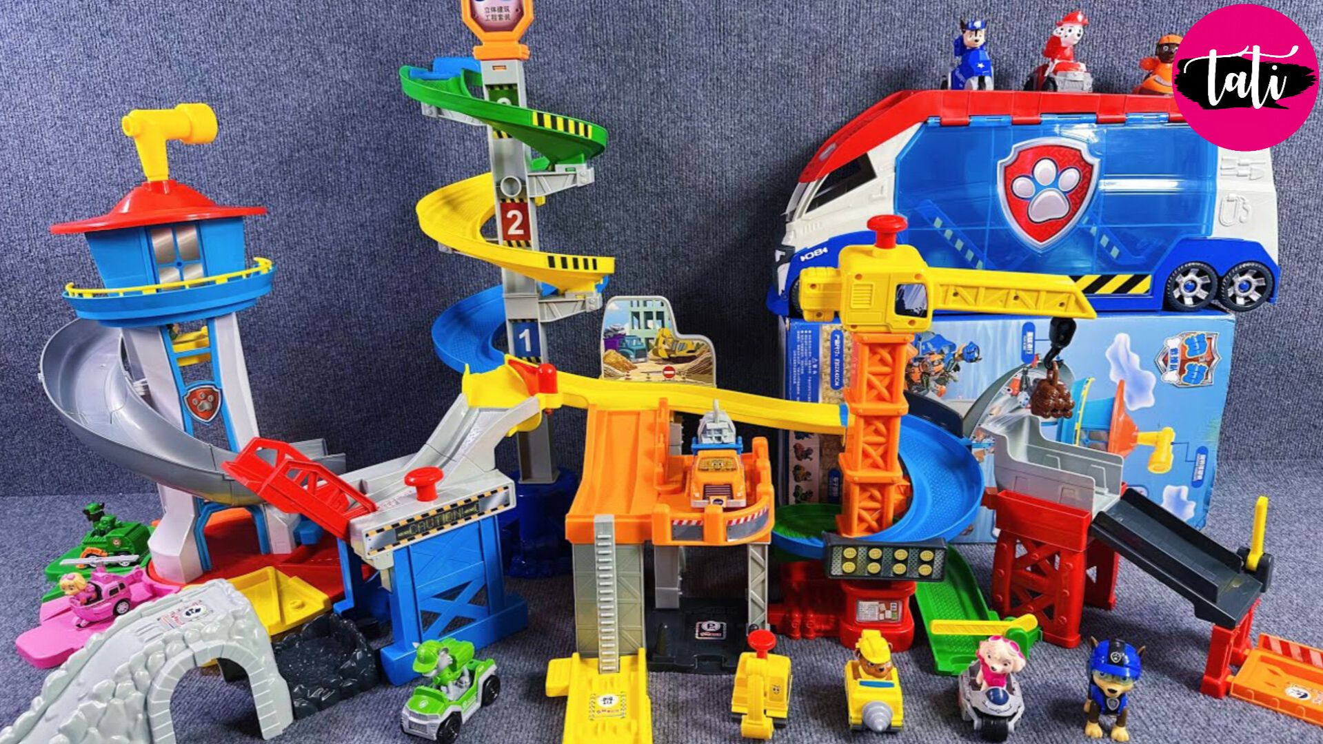 Играем в игрушки из мультика щенячий патруль. Мультфильм для детей. ASMR АСМР смотреть онлайн