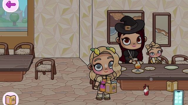 День с ведьмочкой Джули в avatar world.