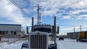 Первый холодный запуск Cold start Peterbilt 389 Kenworth T660 Cummins ISX15