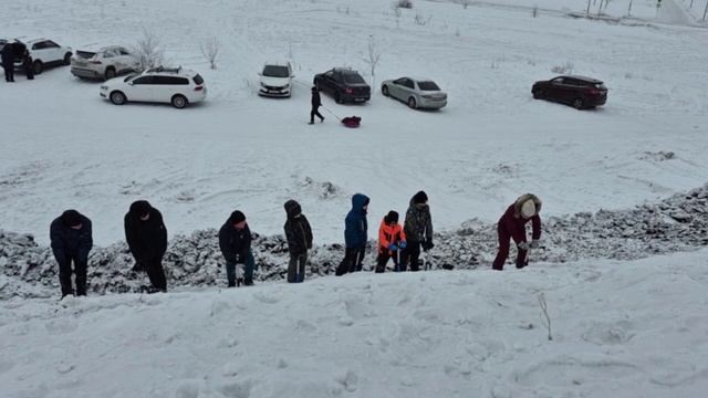 Ледорубы у храма 01.02.2026
