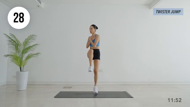 📹 20-минутная кардио-тренировка стоя HIIT | Быстро сжигаем жир и худеем →