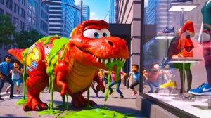 Монстр–трак Маквин против Рэптора гонщика. Решающая битва на треке