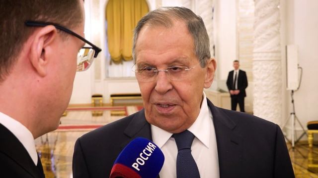 Министр иностранных дел С.В.Лавров интервью, Москва, 1 февраля 2026 года смотреть онлайн