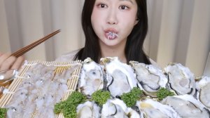 🔥🍲 Мукбанг и Mukbang : А ВЫ ЕЛИ ДЕТЕЙ КАЛЬМАРА?! ❄️ Сырые морепродукты для смелых