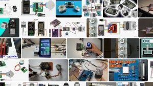 Асинхронное управление  шаговыми  двигателя  для ЧПУ станка на ESP32